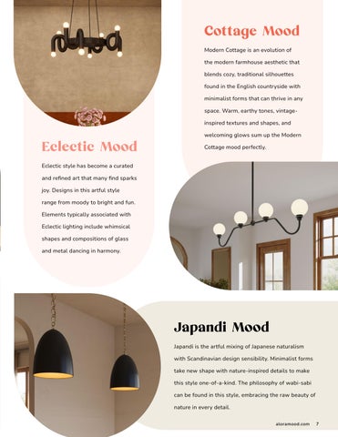 kuzcolighting 灯饰目录 · 2026 January Alora Mood Supplement 第 7 页