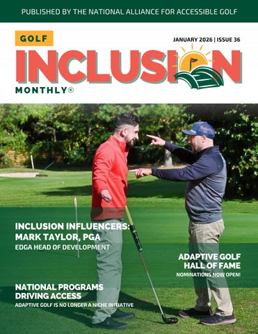 Golf Inclusion Monthly - January 2026