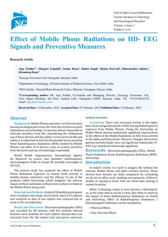 Is Your Phone Affecting Your Brain Clinical Proof and Solutions for Mobile Radiation Protection