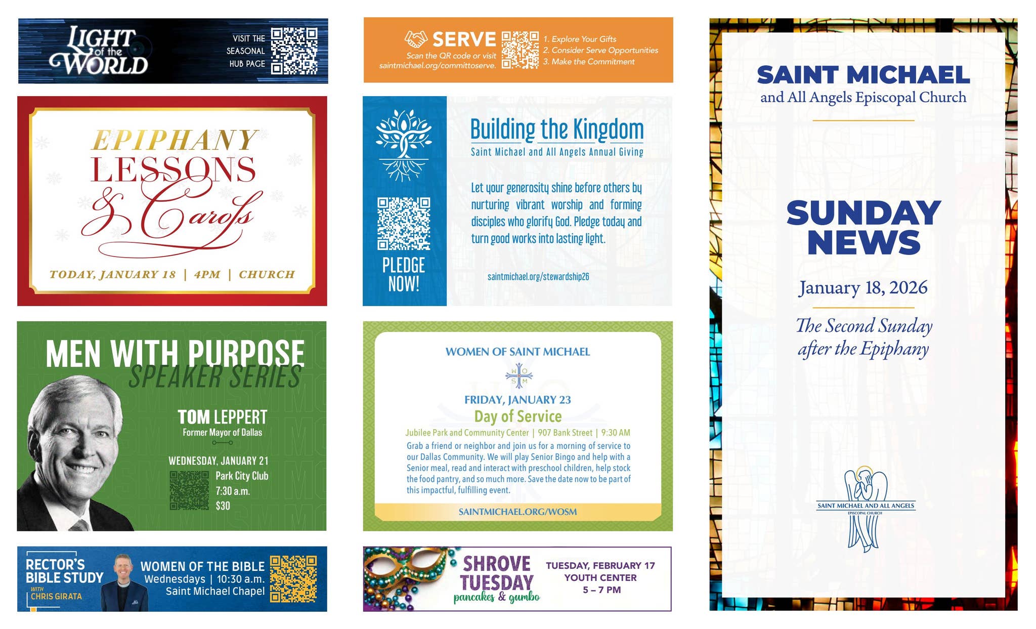 JAN. 18 | Sunday News by Saint Michael and All Angels Episcopal Church ...