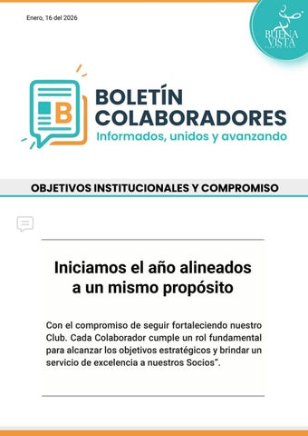 Boletín Colaboradores enero 2026