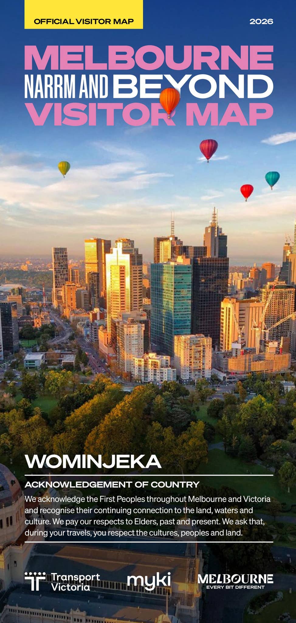 Melbourne Narrm And Beyond Official Visitor Map 2026 Edition 1 By Page 1 Social Preview 