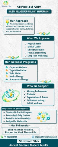 Best meditation course — Shivoham Shiv by Shivoham Shiv wellness - Issuu