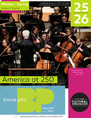 25/26 Boise Phil Winter-Spring Season Program