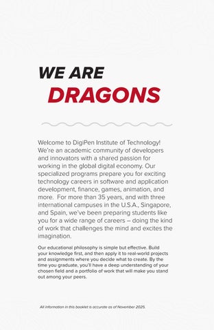 DigiPen Institute of Technology Singapore 电子版 Viewbook 第 2 页