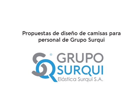 Catálogo Camisas Grupo Surqui