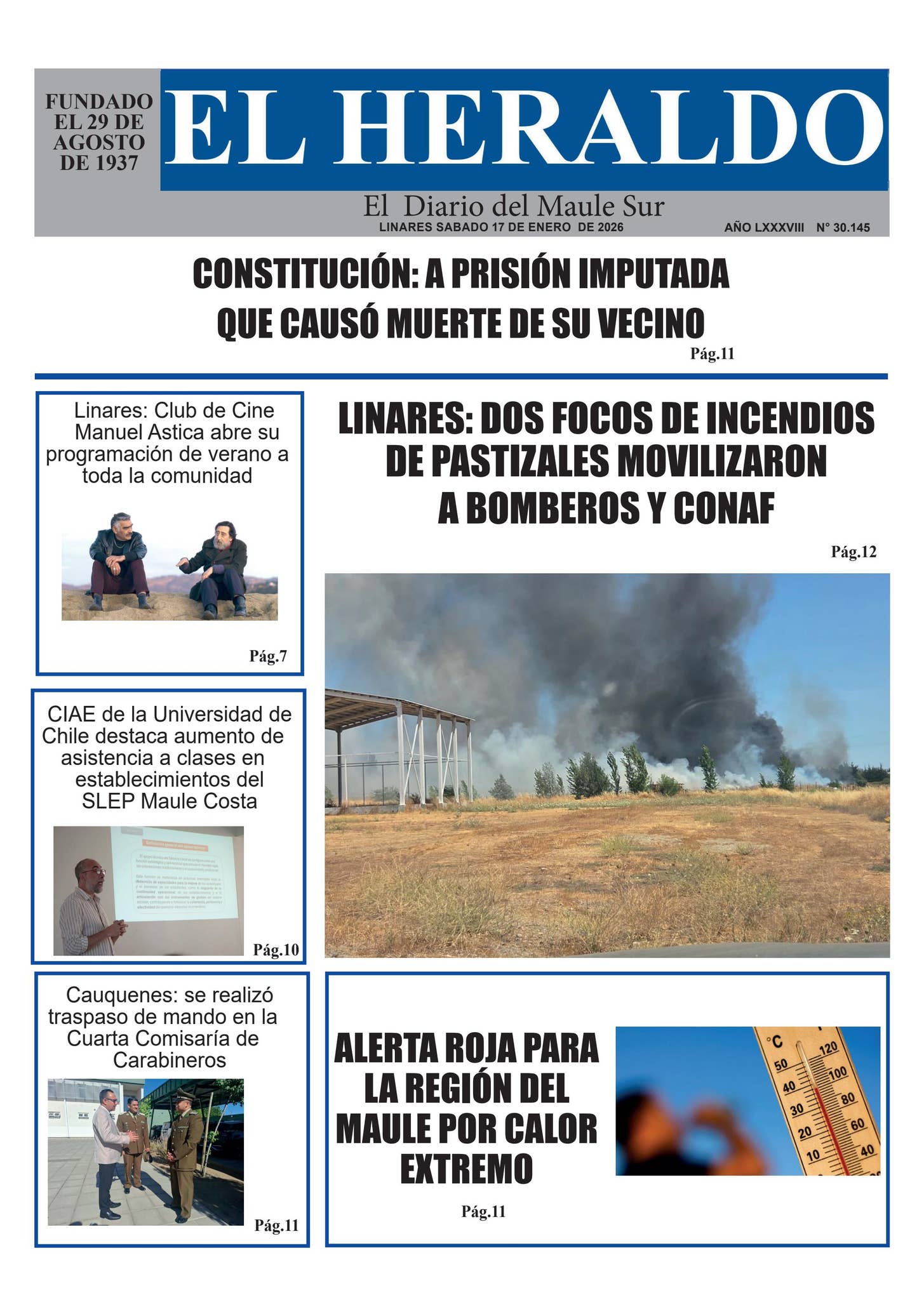 Sabado 17 de enero 2026