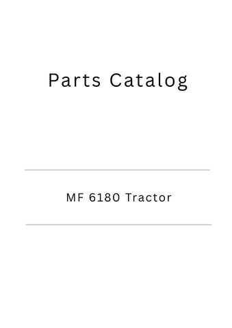 MF 6180 Tractor Parts Catalog – Illustrated Component Listings