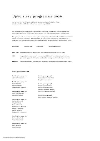 WOUD upholstery selection 第 2 页