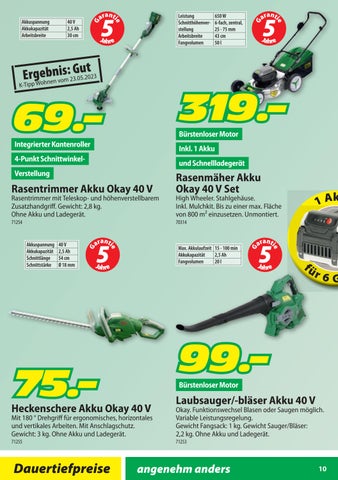 LANDI Themenflyer Gartengeräte 第 10 页