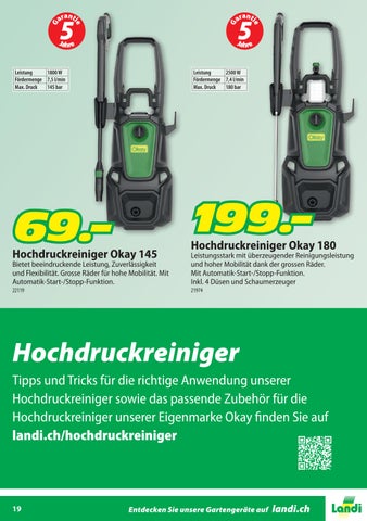 LANDI Themenflyer Gartengeräte 第 19 页