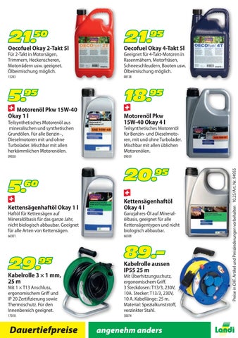 LANDI Themenflyer Gartengeräte 第 20 页