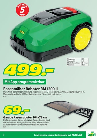 LANDI Themenflyer Gartengeräte 第 3 页