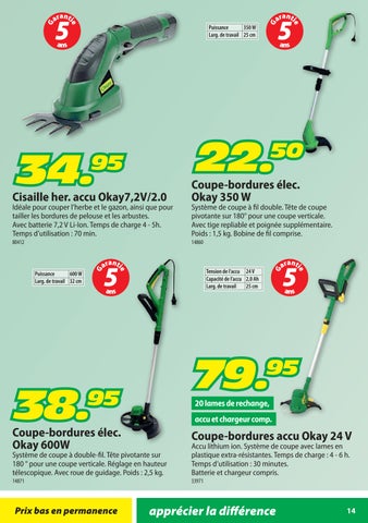 LANDI Prospectus à thème Outils 德文 jardin 第 14 页