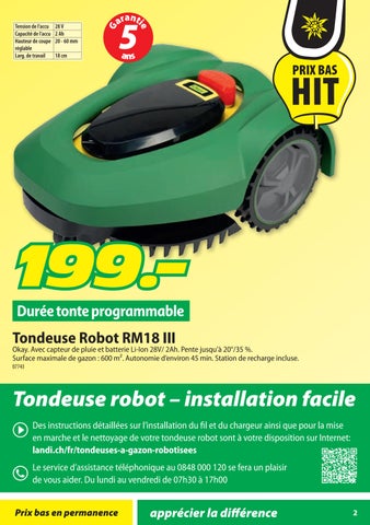 LANDI Prospectus à thème Outils 德文 jardin 第 2 页