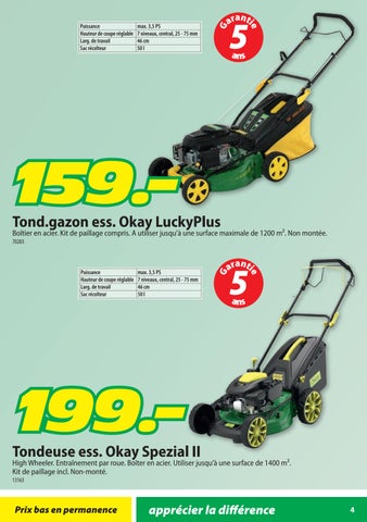 LANDI Prospectus à thème Outils 德文 jardin 第 4 页