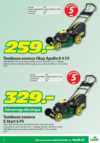LANDI Prospectus à thème Outils 德文 jardin 第 5 页