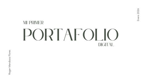 Mi Portafolio Digital