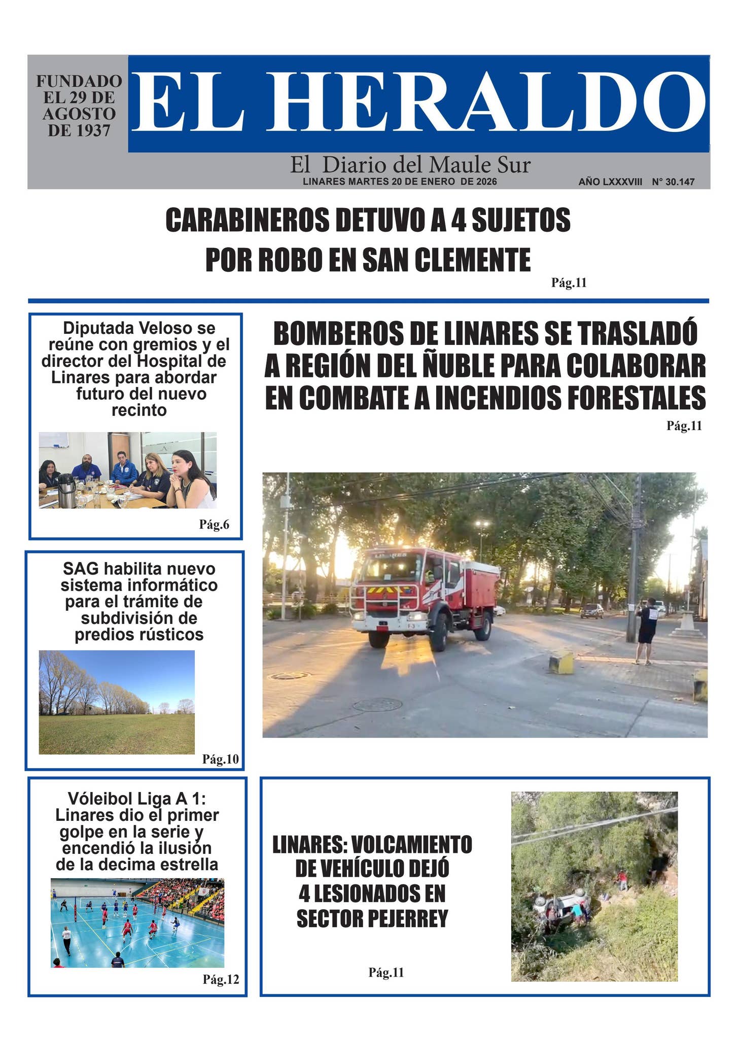 Martes 20 de enero 2026