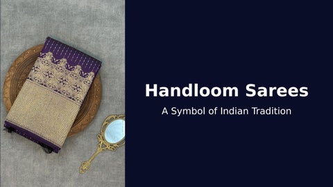 Artisan Woven Sarees with Sustainable Beauty