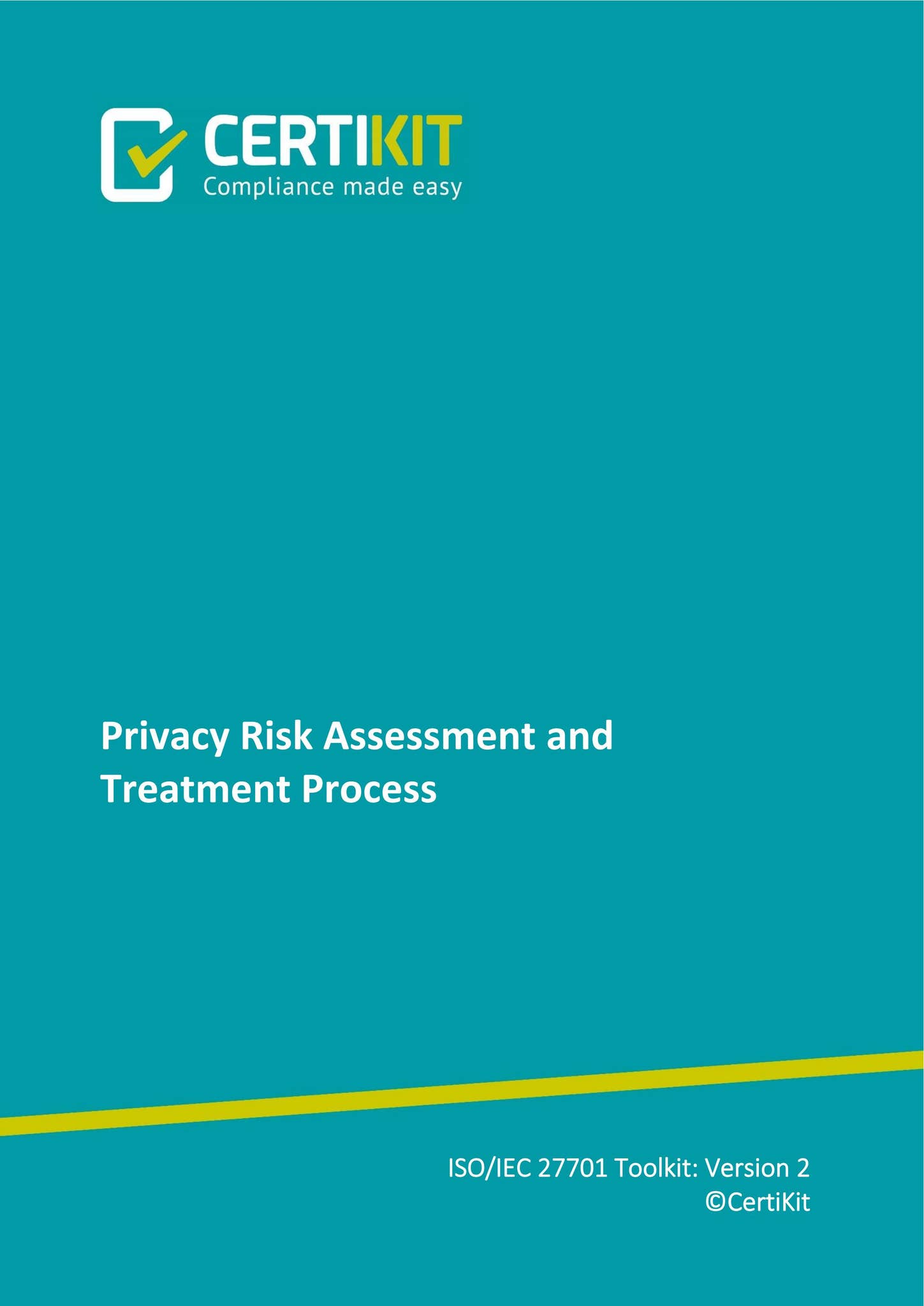 Sample Privacy Risk Assessment PIMS-DOC-06-3 Privacy Risk Assessment and Treatment Process by CertiKit ...