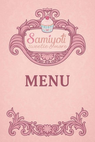 Samioty Menu
