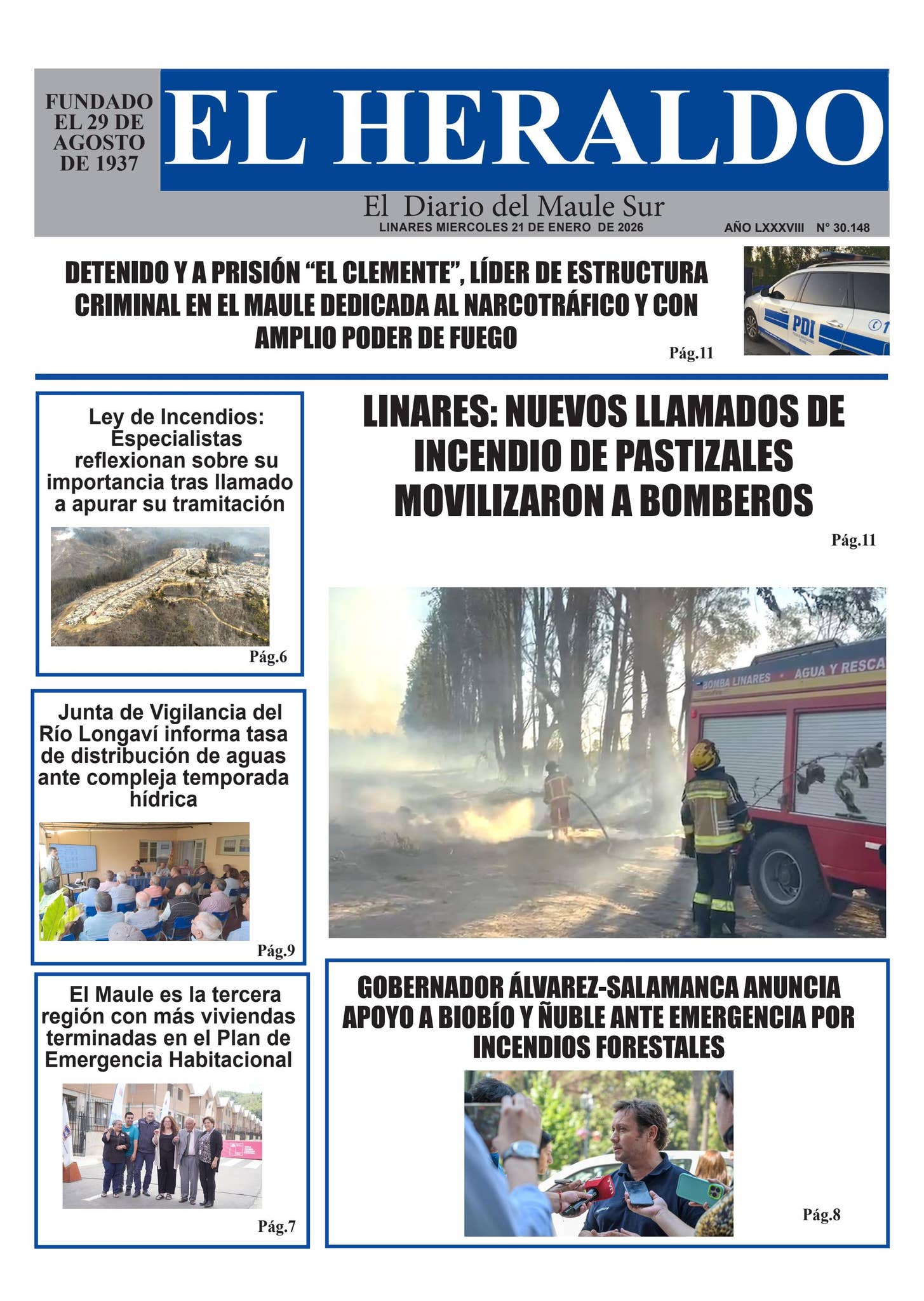 Miercoles 21 de enero 2026