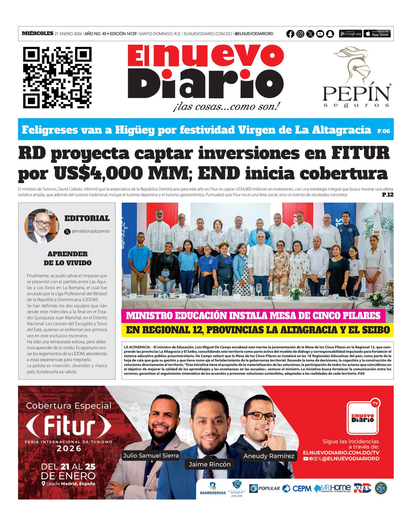 EL NUEVO DIARIO 21-01-2026 by El Nuevo Diario - Issuu
