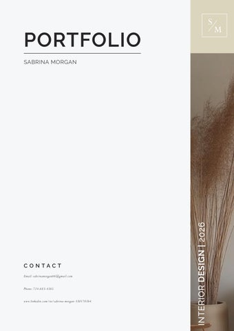 Sabrina Morgan Portfolio