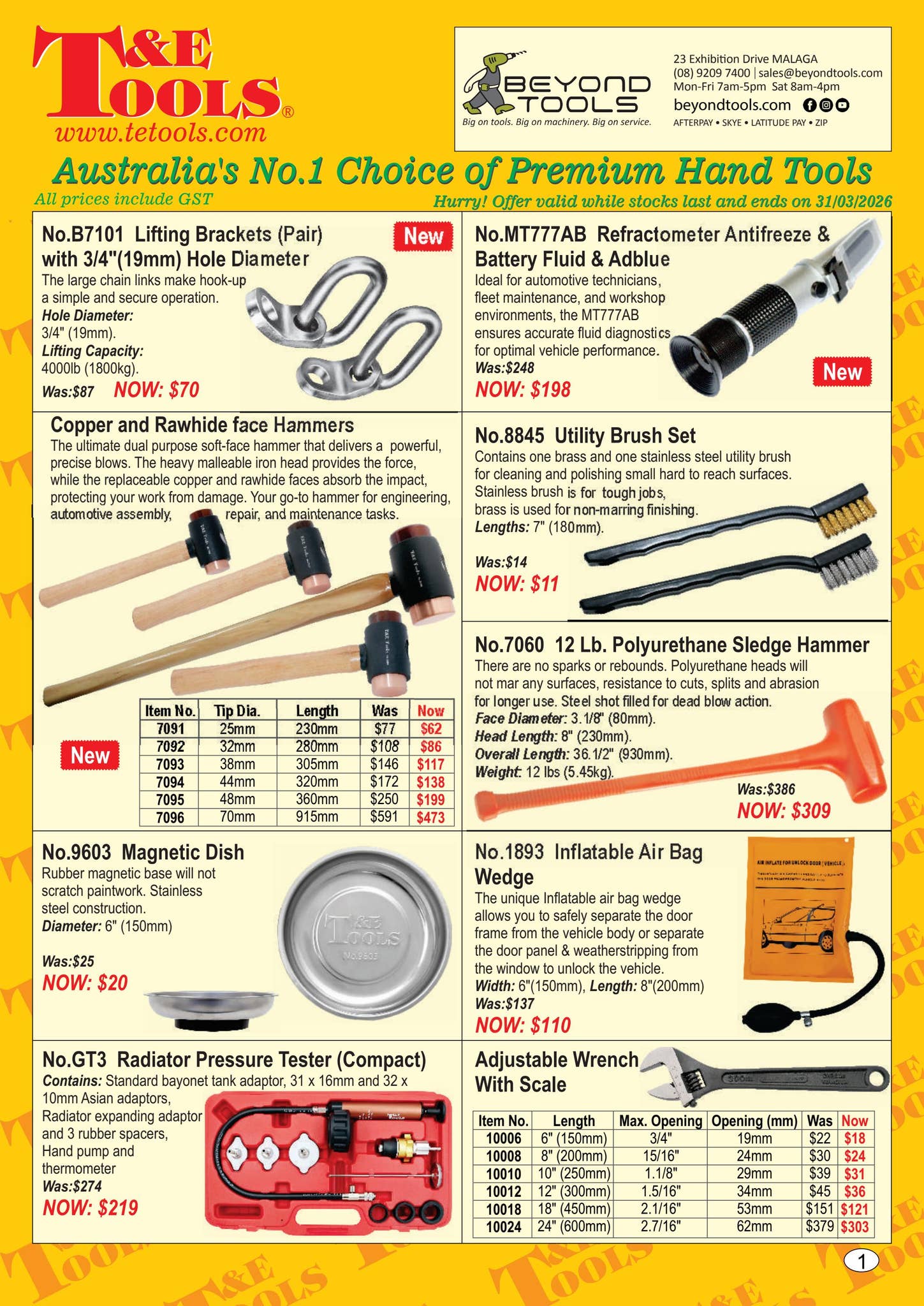 Beyond Tools X T&E Tools - Catalogue Ends 31st March, 2026 by Beyond ...
