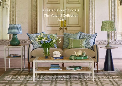 The Vasanti Collection | Birdie Fortescue | UK