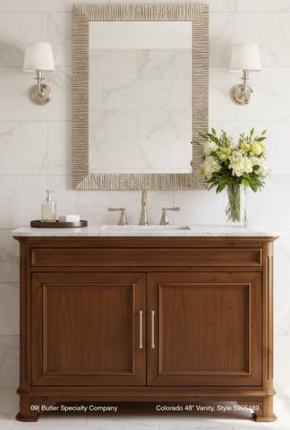 Butler Specialty Company 家具目录 · 冬季 2026 卫浴 Vanities 第 9 页