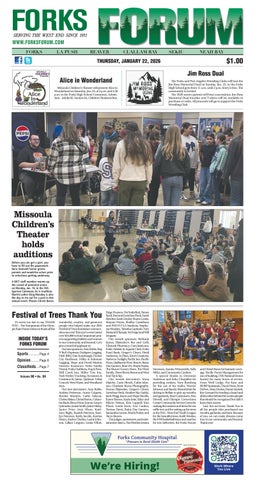 Forks Forum - Latest Issue