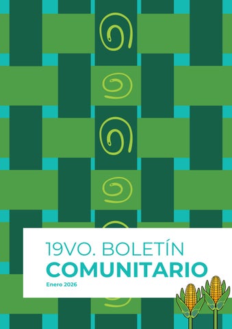 Boletín comunitario enero 2026 