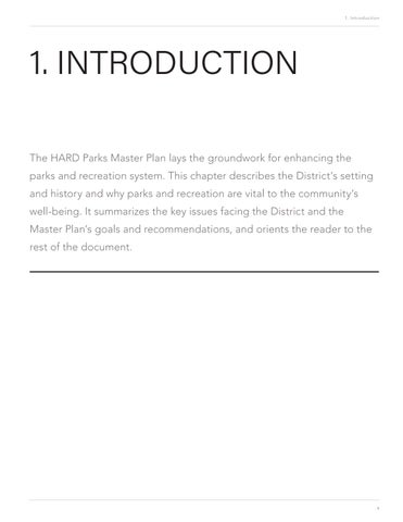 HARD Parks and Recreation Master Plan 第 11 页