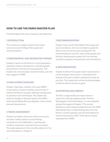 HARD Parks and Recreation Master Plan 第 24 页