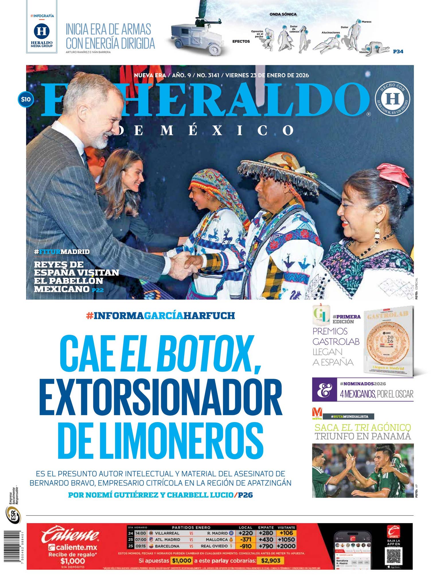 Edición impresa. Viernes 23 de enero de 2026 by El Heraldo de México - Issuu