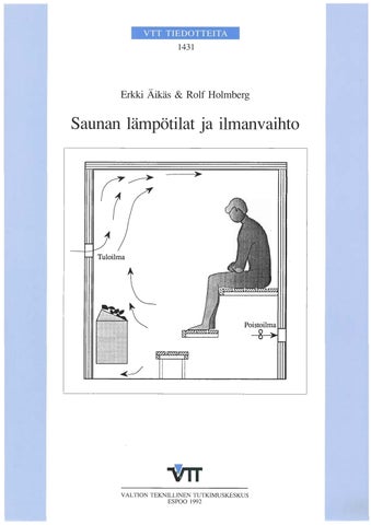 Saunan ilmanvaihto VTT