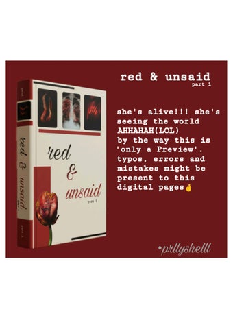 red & unsaid 