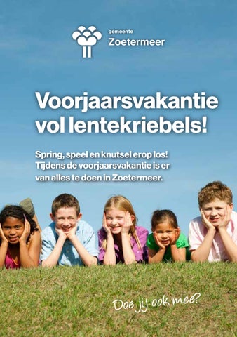 Voorjaarsvakantie vol lentekriebels!