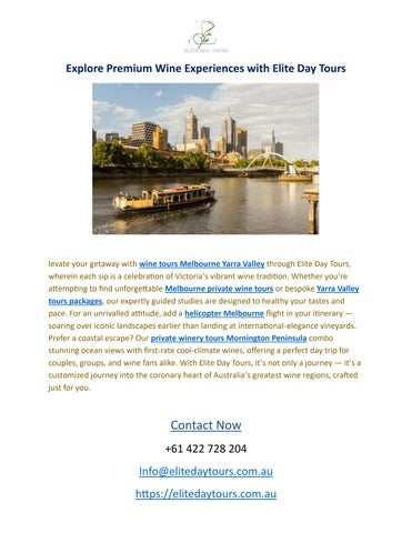 Helicopter Melbourne