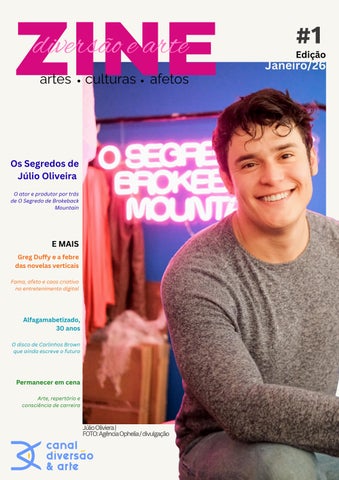 ZINE Diversão e Arte   Edição #01 - JAN 26