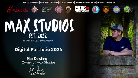Max Studios Digital Portfolio 2026