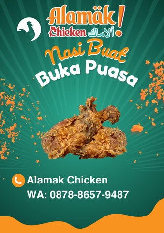Nasi Buat Buka Puasa Alamak Chicken WA 0878-8657-9487