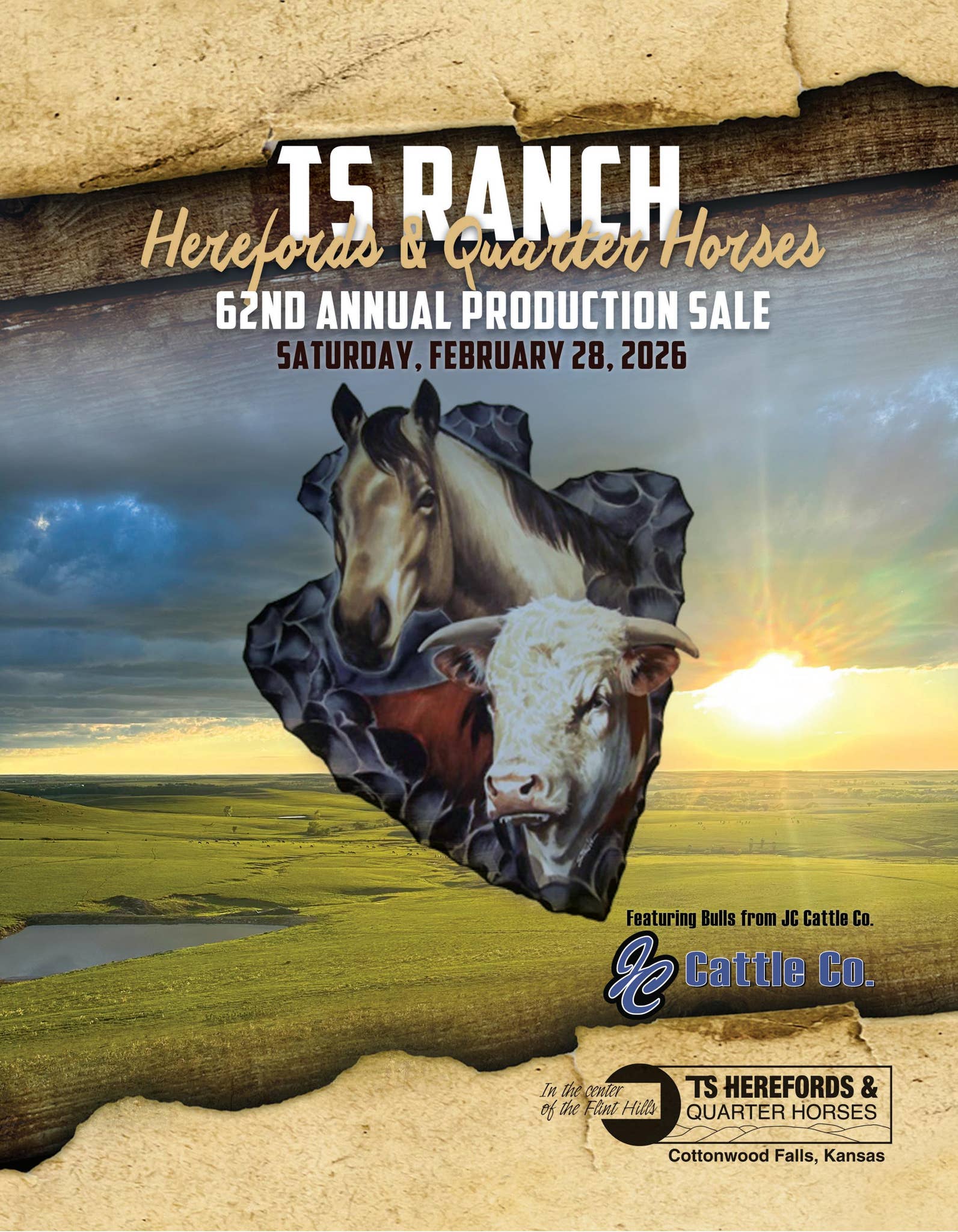 TS Ranch 62nd Annual Production Sale by American Hereford Association ...
