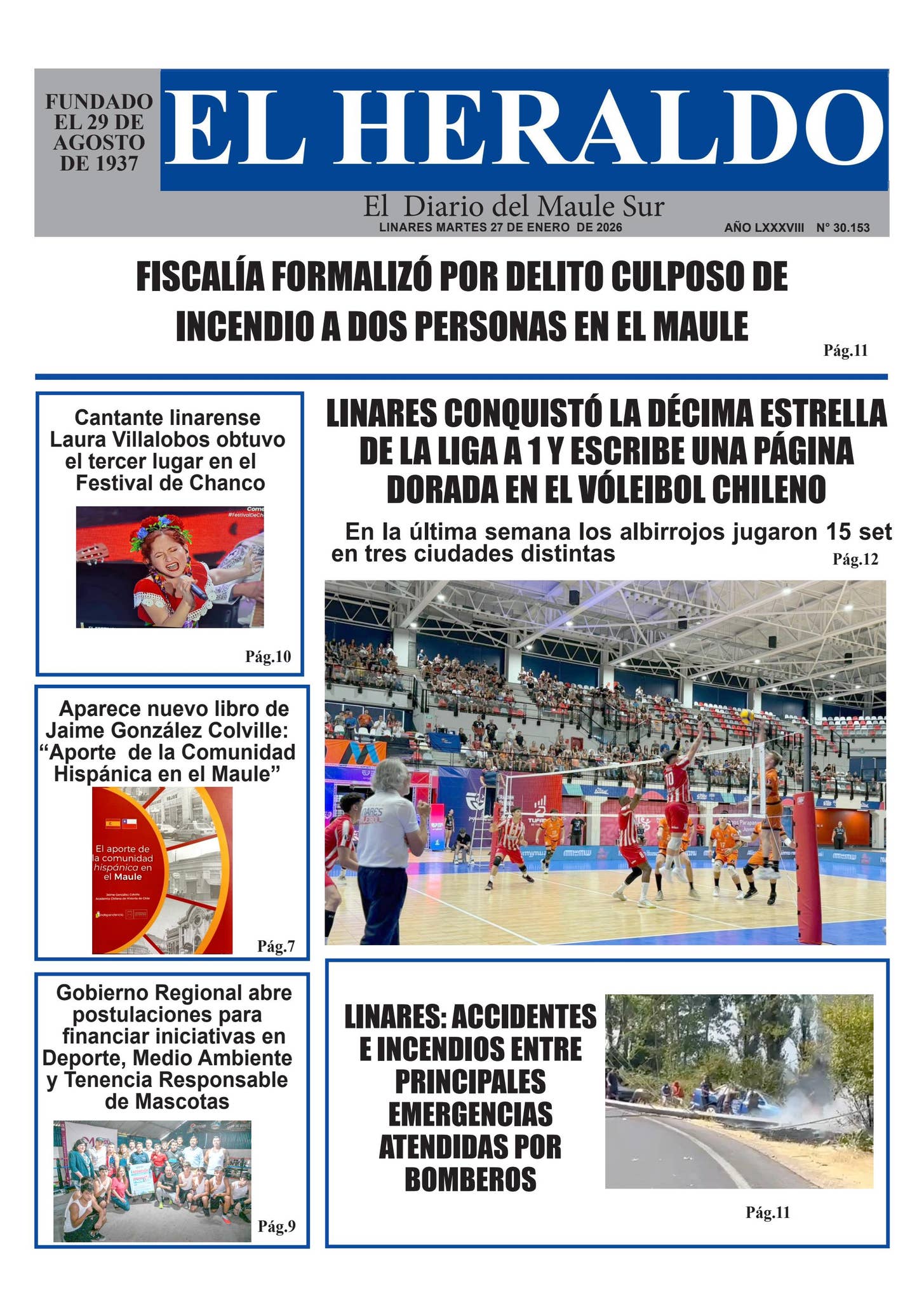 Martes 27 de enero 2026