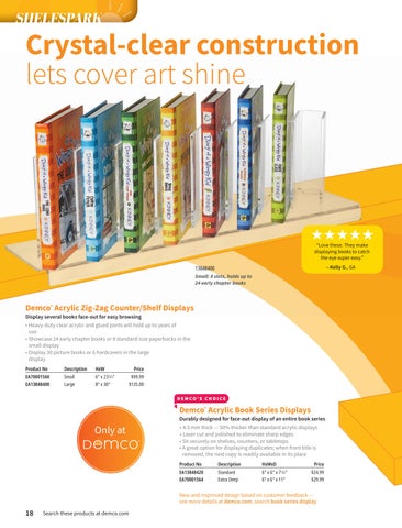 Demco, Inc. 家具目录 · 2026 Library Sourcebook 第 20 页