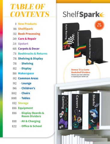 Demco, Inc. 家具目录 · 2026 Library Sourcebook 第 2 页