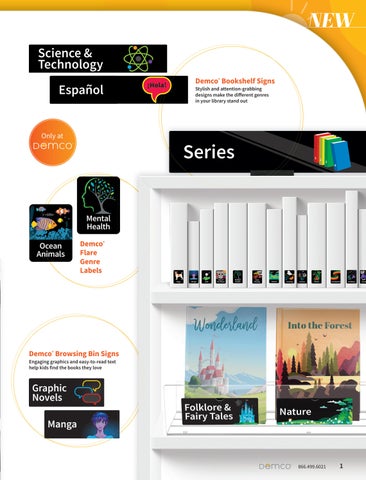 Demco, Inc. 家具目录 · 2026 Library Sourcebook 第 3 页