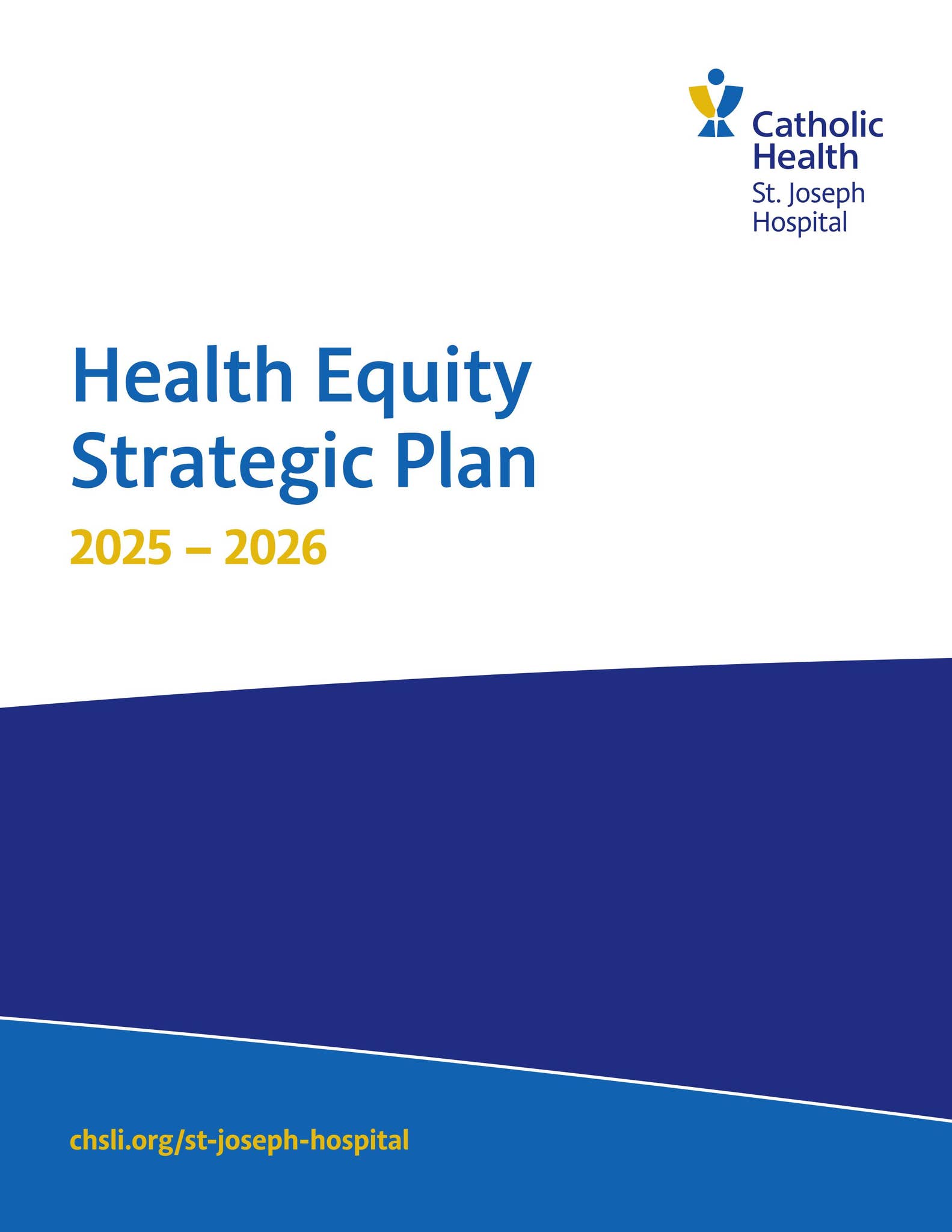 Health Equity Strategic Plan St Joseph Hospital by Catholic Health - Issuu